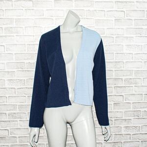 FRONTROW x RECTO Color Block Open Cardigan Sweater Fits L